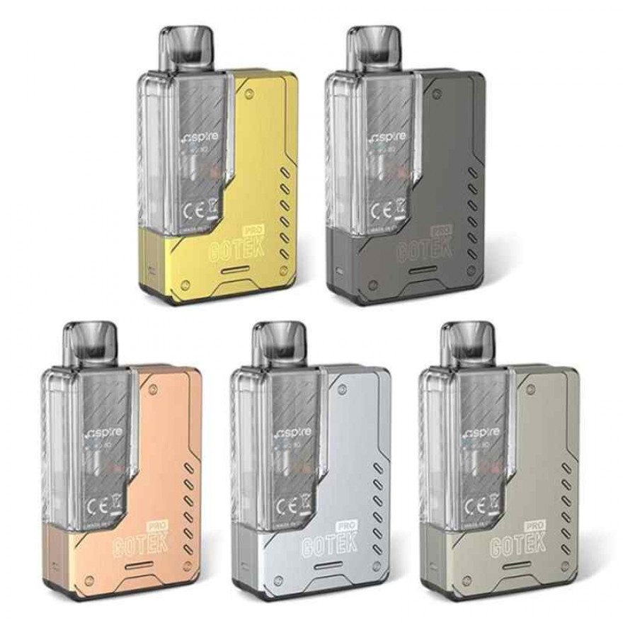 Aspire Gotek Pro Pod Kit 1500mAh Auto Draw MTL Vape Device Aspire Gotek Pro Pod Kit 1500mAh Auto Draw MTL Vape Device