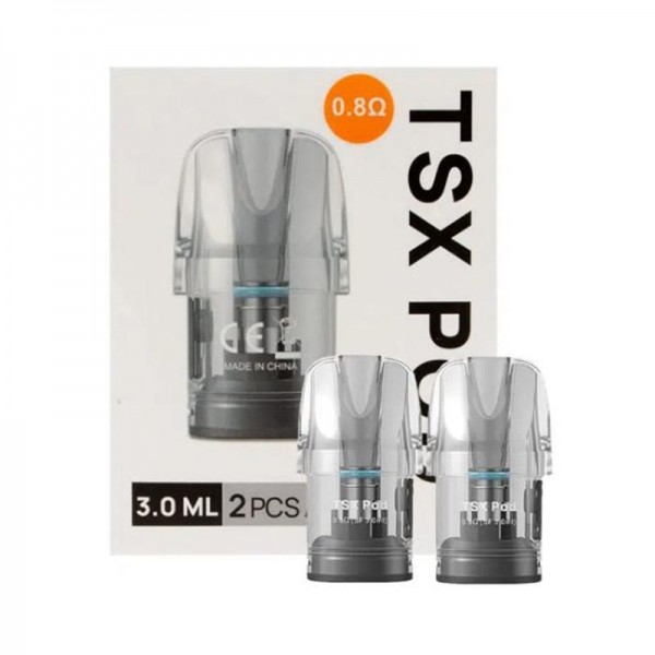 Aspire TSX Pod Cartridge 3ml 0.8Ω Replacement Pod for Cyber S & Cyber X