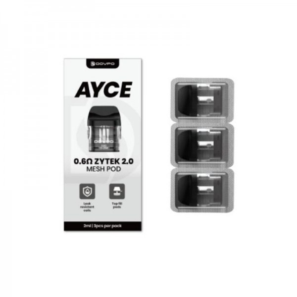 Dovpo AYCE ZYTEK 2.0 Mesh Pod Cartridge 3pcs for AYCE Series