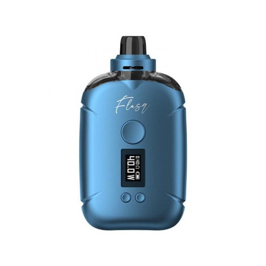 Eleaf FlasQ Pod Kit 40W 1370mAh with 5ml Pod Compatible GTL Coils Eleaf FlasQ Pod Kit 40W 1370mAh with 5ml Pod Compatible GTL Coils