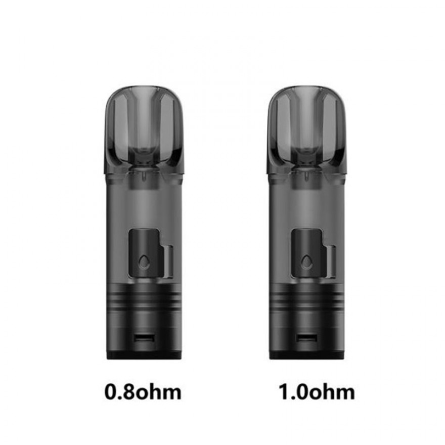 Eleaf iSilk Pod Cartridge 2ml Replacement Pod 0.8Ω/1.0Ω 4PCS Eleaf iSilk Pod Cartridge 2ml Replacement Pod 0.8Ω/1.0Ω 4PCS