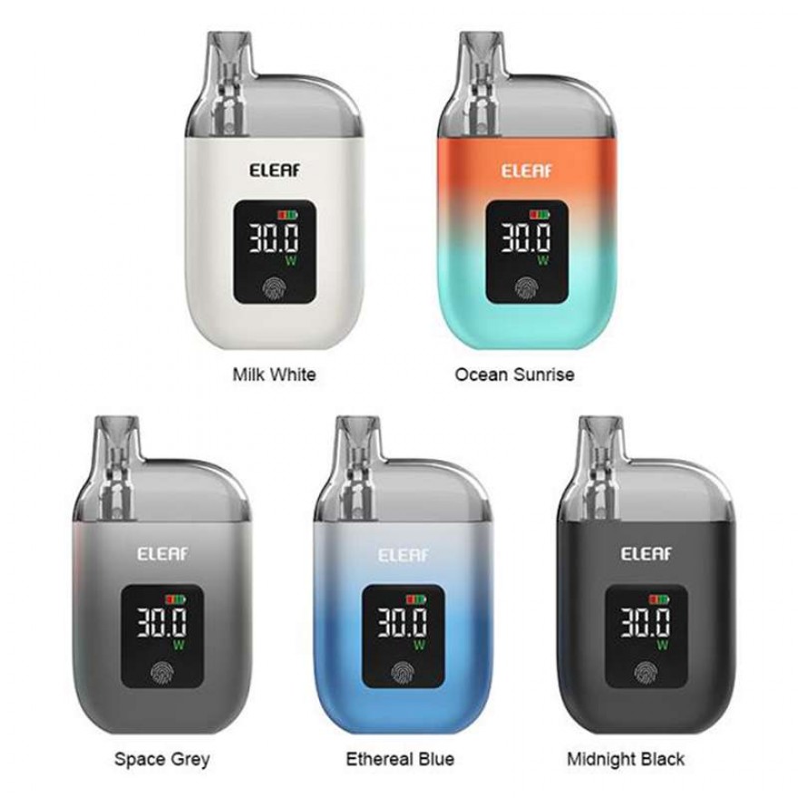 Eleaf IORE Pebble Pod System Kit 1100mAh 30W 6.5ml Vape Device Eleaf IORE Pebble Pod System Kit 1100mAh 30W 6.5ml Vape Device