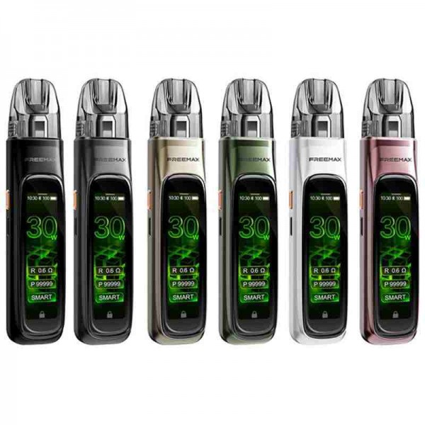 Freemax Rexa Pro Pod System Kit 30W Touch Screen 1300mAh Vape Freemax Rexa Pro Pod System Kit 30W Touch Screen 1300mAh Vape