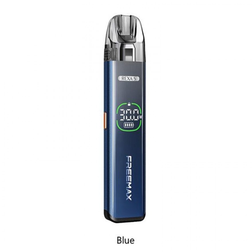 Freemax Rexa S Pod System Kit 1300mAh 30W Adjustable Airflow Vape Freemax Rexa S Pod System Kit 1300mAh 30W Adjustable Airflow Vape