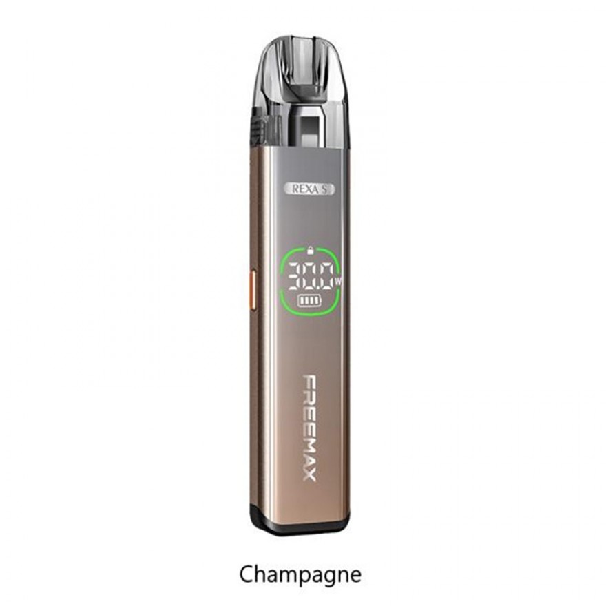 Freemax Rexa S Pod System Kit 1300mAh 30W Adjustable Airflow Vape Freemax Rexa S Pod System Kit 1300mAh 30W Adjustable Airflow Vape