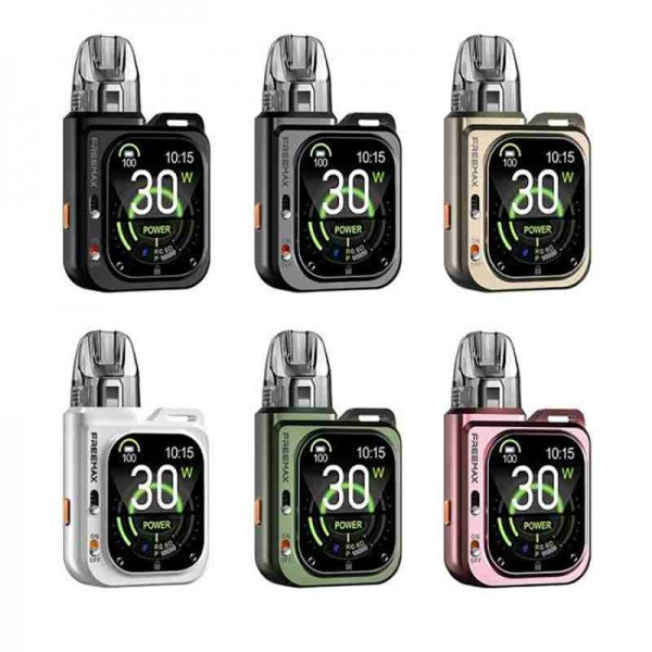 Freemax Rexa Smart Pod System Kit 30W Touchscreen 1600mAh Vape Freemax Rexa Smart Pod System Kit 30W Touchscreen 1600mAh Vape