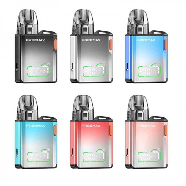Freemax Rexa SQ Pod System Kit 1300mAh 30W Adjustable Airflow Vape Freemax Rexa SQ Pod System Kit 1300mAh 30W Adjustable Airflow Vape