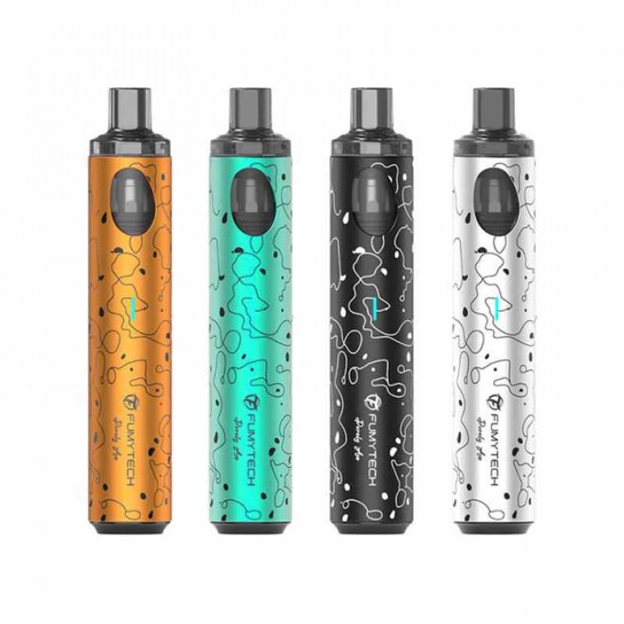 Fumytech Purely AIO Pod System Kit 1200mAh Adjustable Airflow Vape Fumytech Purely AIO Pod System Kit 1200mAh Adjustable Airflow Vape