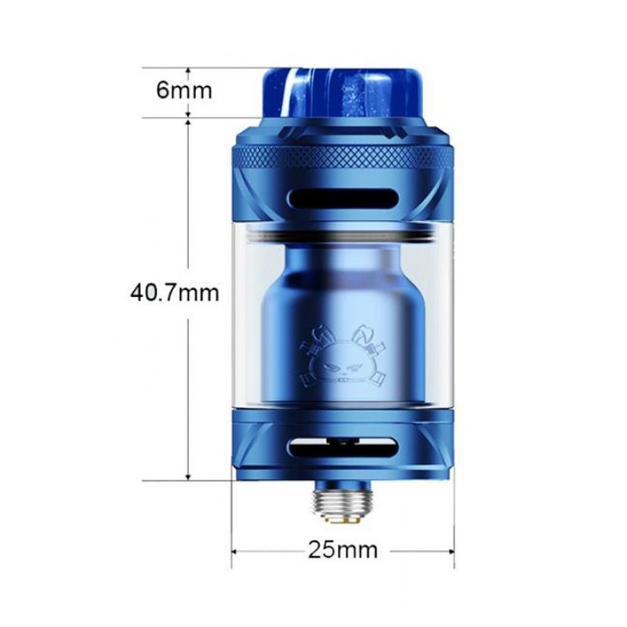 Hellvape Fat Rabbit Solo 2 RTA Atomizer 25mm Dual Airflow Tank Hellvape Fat Rabbit Solo 2 RTA Atomizer 25mm Dual Airflow Tank