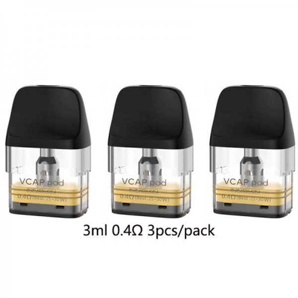 Innokin VCAP Pod Cartridge 3ml Replacement Pod 3PCS Pack Innokin VCAP Pod Cartridge 3ml Replacement Pod 3PCS Pack