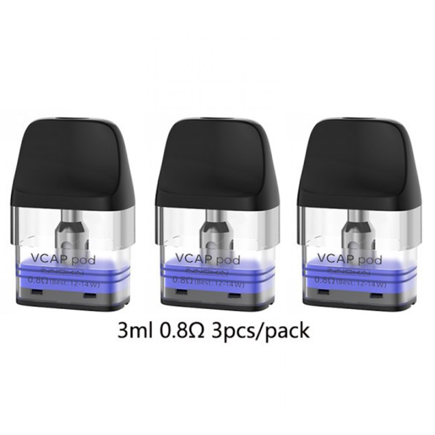 Innokin VCAP Pod Cartridge 3ml Replacement Pod 3PCS Pack Innokin VCAP Pod Cartridge 3ml Replacement Pod 3PCS Pack