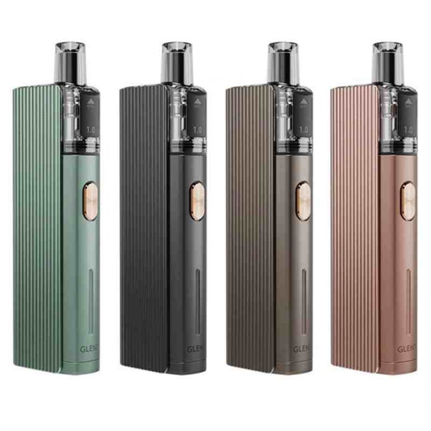 Justfog Glent Pod System Kit 1500mAh 3.5ml Adjustable Airflow Vape Justfog Glent Pod System Kit 1500mAh 3.5ml Adjustable Airflow Vape