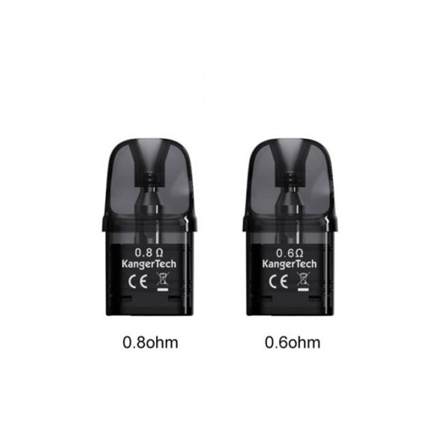 KangerTech U Pod Cartridge 4ml Replacement Pod 2pcs for UPod & Ubox KangerTech U Pod Cartridge 4ml Replacement Pod 2pcs for UPod & Ubox