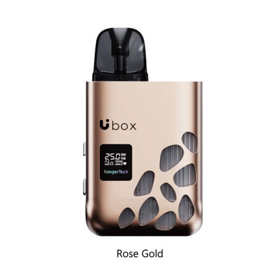 KangerTech Ubox Pod System Kit 900mAh 30W Refillable Vape Device KangerTech Ubox Pod System Kit 900mAh 30W Refillable Vape Device