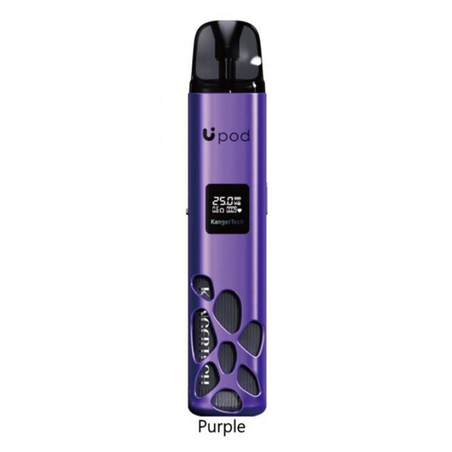 KangerTech UPod Pod System Kit 25W 850mAh Vape Device 4ml Pod KangerTech UPod Pod System Kit 25W 850mAh Vape Device 4ml Pod