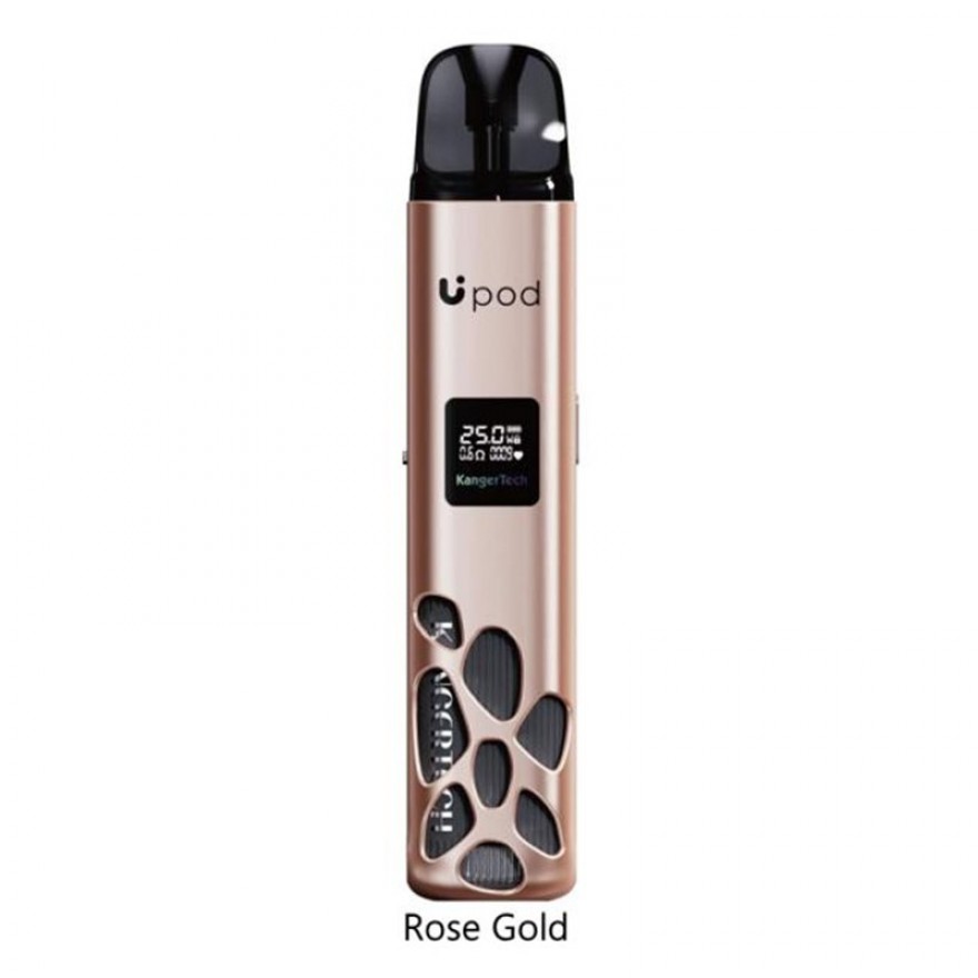 KangerTech UPod Pod System Kit 25W 850mAh Vape Device 4ml Pod KangerTech UPod Pod System Kit 25W 850mAh Vape Device 4ml Pod