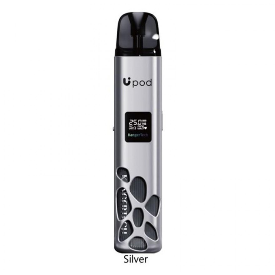 KangerTech UPod Pod System Kit 25W 850mAh Vape Device 4ml Pod KangerTech UPod Pod System Kit 25W 850mAh Vape Device 4ml Pod