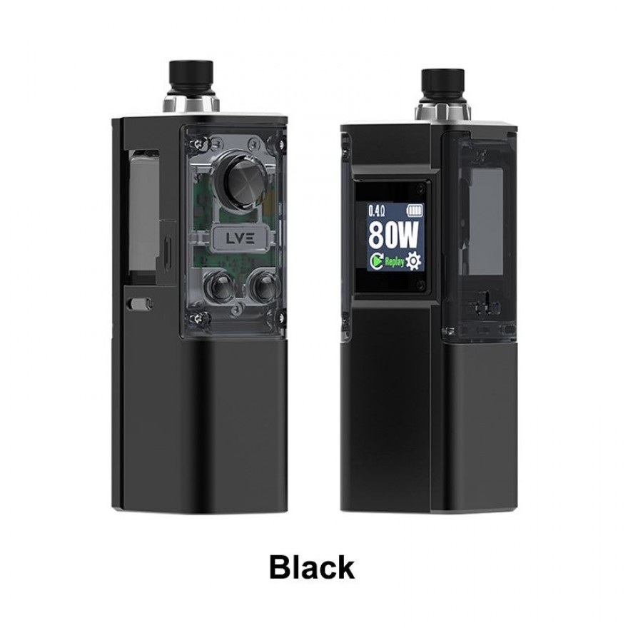 LVE Boson DNA80C Boro Mod 2200mAh 80W Evolv Chipset Device LVE Boson DNA80C Boro Mod 2200mAh 80W Evolv Chipset Device