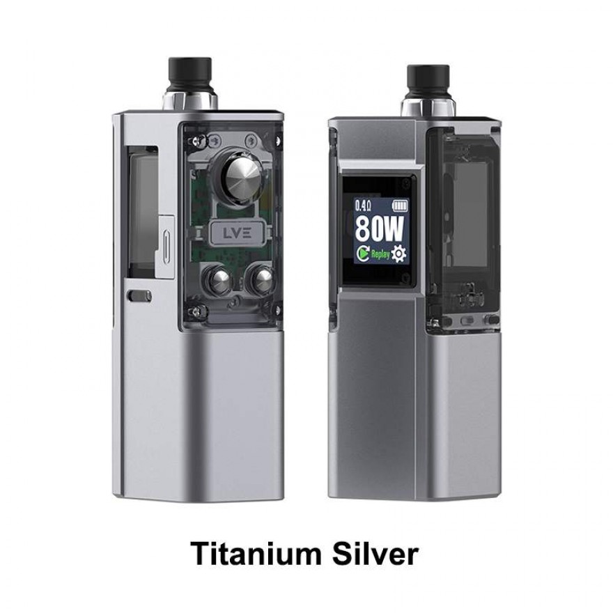 LVE Boson DNA80C Boro Mod 2200mAh 80W Evolv Chipset Device LVE Boson DNA80C Boro Mod 2200mAh 80W Evolv Chipset Device