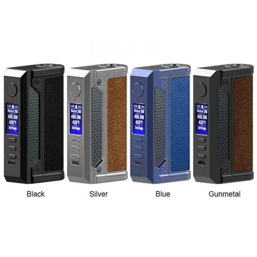 LVE Therion II DNA250C Box Mod 200W Dual 18650 TC Vape Mod LVE Therion II DNA250C Box Mod 200W Dual 18650 TC Vape Mod