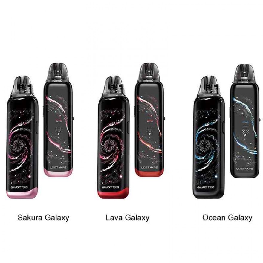 Lost Vape Galaxy T360 Pod System Kit 1200mAh Lost Vape Galaxy T360 Pod System Kit 1200mAh