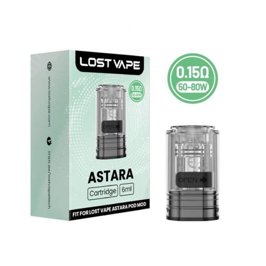 Lost Vape Astara Pod Cartridge 6ml 1PC/Pack Lost Vape Astara Pod Cartridge 6ml 1PC/Pack
