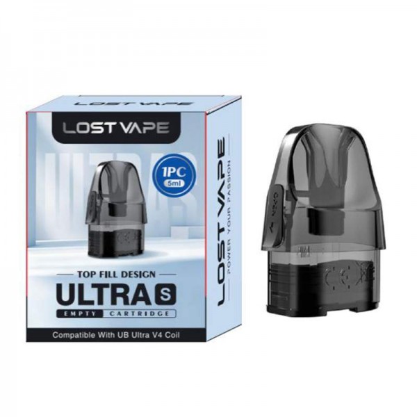 Lost Vape Empty Ultra S Pod Cartridge 5ml 1PC/Pack Lost Vape Empty Ultra S Pod Cartridge 5ml 1PC/Pack