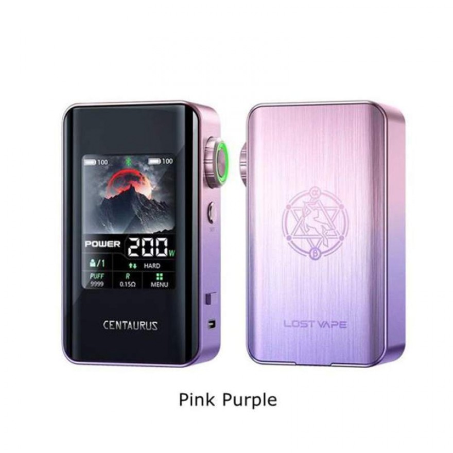 Lost Vape Centaurus BT200 Box Mod 200W Dual 18650 Bluetooth Vape Mod Lost Vape Centaurus BT200 Box Mod 200W Dual 18650 Bluetooth Vape Mod