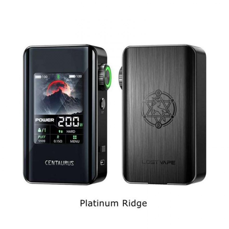 Lost Vape Centaurus BT200 Box Mod 200W Dual 18650 Bluetooth Vape Mod Lost Vape Centaurus BT200 Box Mod 200W Dual 18650 Bluetooth Vape Mod