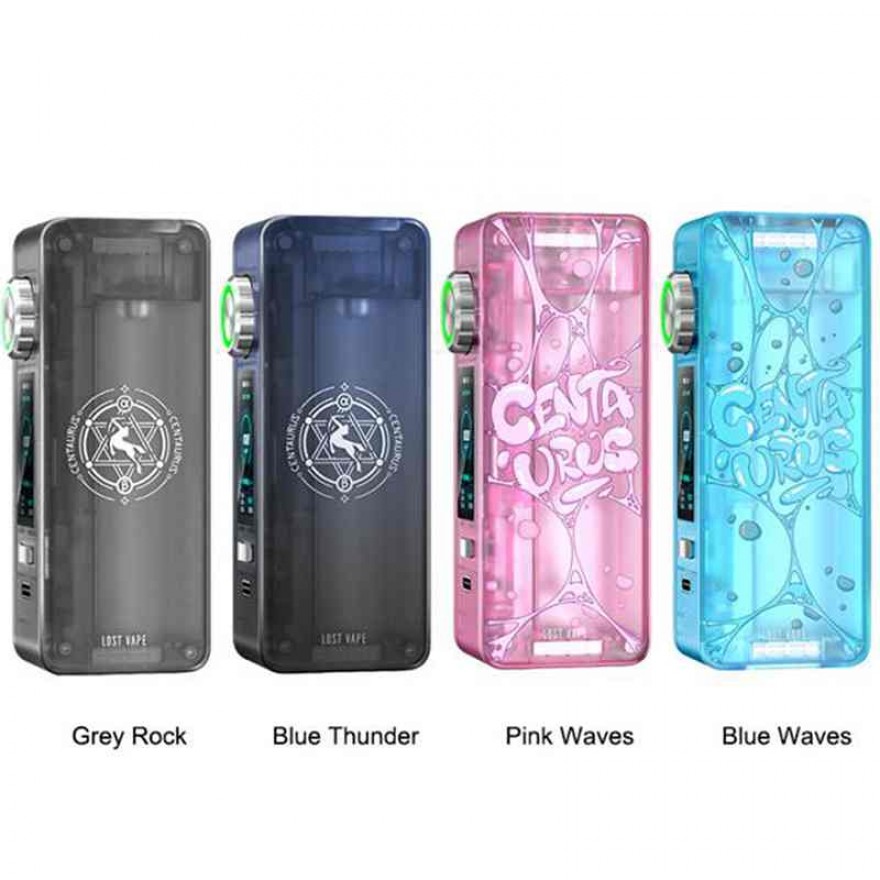 Lost Vape Centaurus N100 Box Mod 100W Single 21700 Vape Mod Lost Vape Centaurus N100 Box Mod 100W Single 21700 Vape Mod