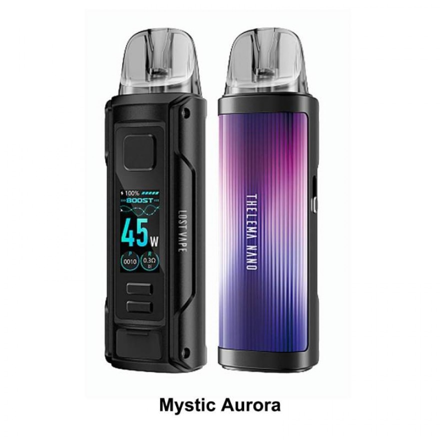 Lost Vape Thelema Nano Pod System Kit 45W 1500mAh Dual Mesh Lost Vape Thelema Nano Pod System Kit 45W 1500mAh Dual Mesh
