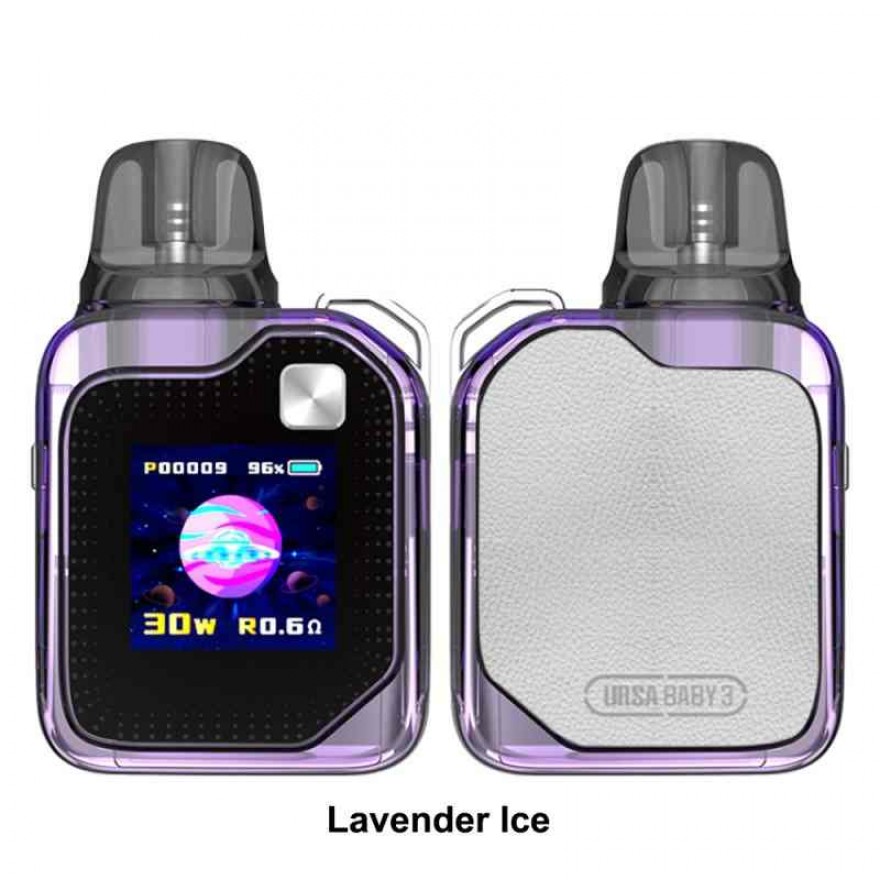 Lost Vape Ursa Baby 3 Pod System Kit 1200mAh 30W TFT Display Lost Vape Ursa Baby 3 Pod System Kit 1200mAh 30W TFT Display