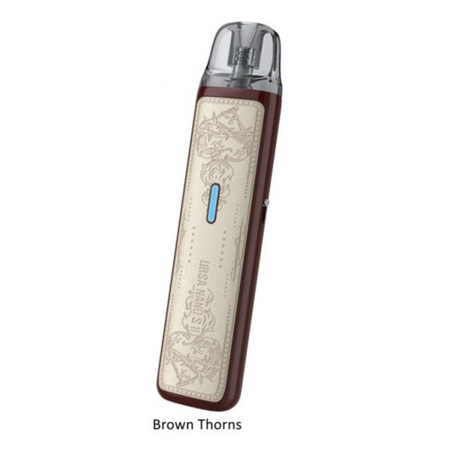 Lost Vape Ursa Nano S II Pod System Kit 25W 1000mAh Vape Device Lost Vape Ursa Nano S II Pod System Kit 25W 1000mAh Vape Device