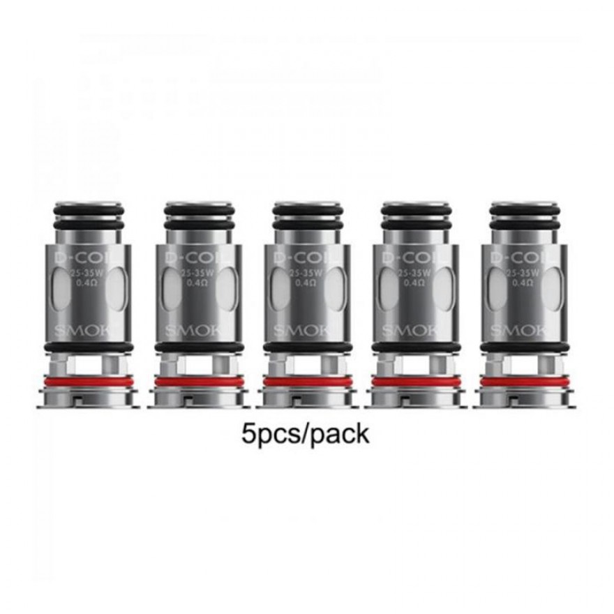 SMOK D-Coil Series Mesh Replacement Coils for TF-D SubTank 5PCS SMOK D-Coil Series Mesh Replacement Coils for TF-D SubTank 5PCS