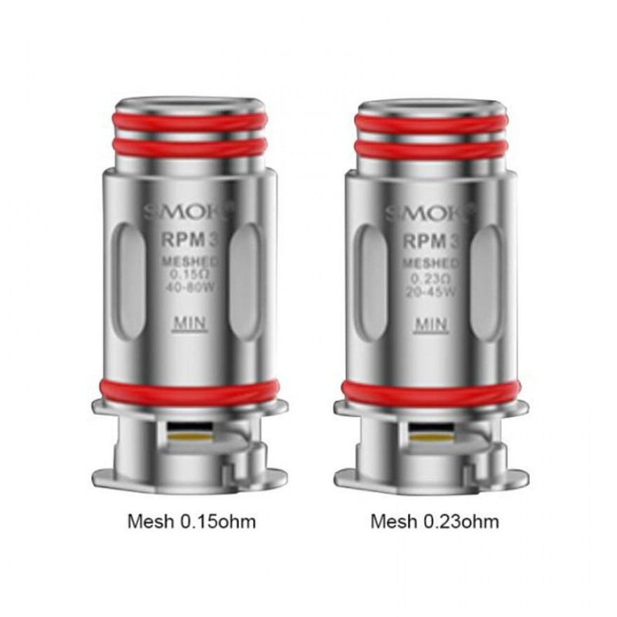 SMOK Nord GT RPM 3 Replacement Mesh Coils for Nord GT Kit 5PCS SMOK Nord GT RPM 3 Replacement Mesh Coils for Nord GT Kit 5PCS