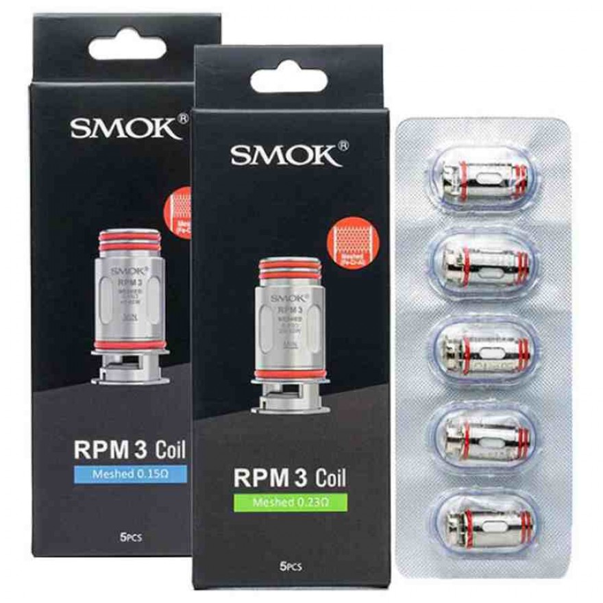 SMOK Nord GT RPM 3 Replacement Mesh Coils for Nord GT Kit 5PCS SMOK Nord GT RPM 3 Replacement Mesh Coils for Nord GT Kit 5PCS