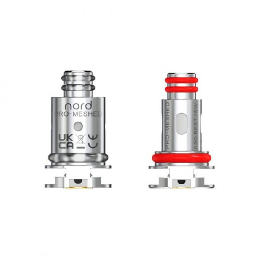 SMOK Nord Pro Replacement Mesh Coils 0.6ohm 0.9ohm 5PCS Pack SMOK Nord Pro Replacement Mesh Coils 0.6ohm 0.9ohm 5PCS Pack