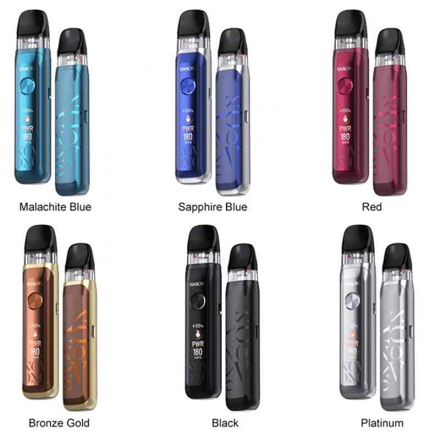 SMOK Novo Axis Pod System Kit 1350mAh TFT Display with NOVO CORE Pod SMOK Novo Axis Pod System Kit 1350mAh TFT Display with NOVO CORE Pod