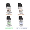 SMOK NOVO CORE Pod Cartridge 2ml Replacement Pods for Novo Axis Kit 3PCS