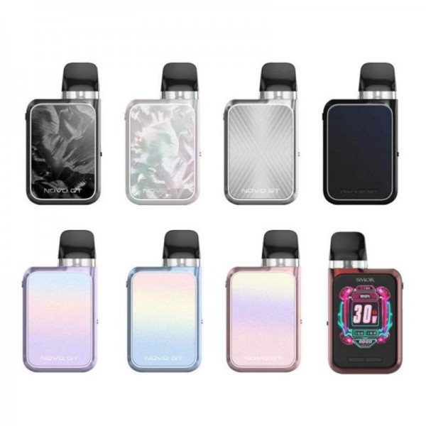 SMOK Novo GT Box Pod System Kit 1700mAh Full Screen 30W Vape Kit SMOK Novo GT Box Pod System Kit 1700mAh Full Screen 30W Vape Kit