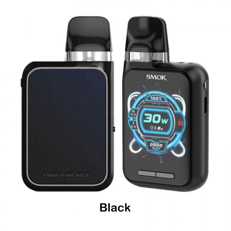 SMOK Novo GT Box Pod System Kit 1700mAh Full Screen 30W Vape Kit SMOK Novo GT Box Pod System Kit 1700mAh Full Screen 30W Vape Kit