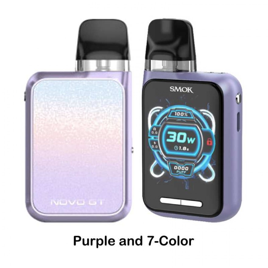 SMOK Novo GT Box Pod System Kit 1700mAh Full Screen 30W Vape Kit SMOK Novo GT Box Pod System Kit 1700mAh Full Screen 30W Vape Kit