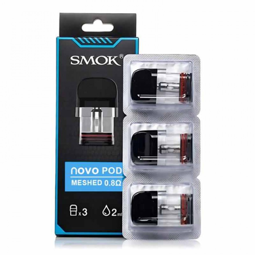 SMOK Novo Pod Cartridge New Version 2ml 3ml Mesh Replacement Pods 3PCS SMOK Novo Pod Cartridge New Version 2ml 3ml Mesh Replacement Pods 3PCS