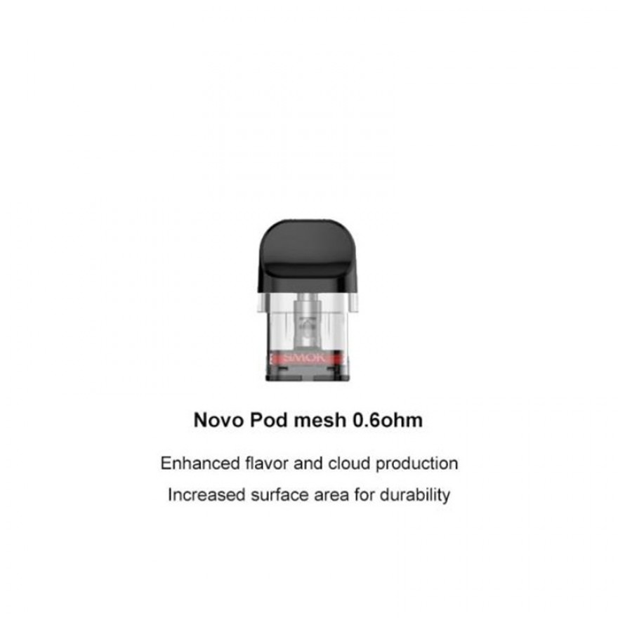 SMOK Novo Pod Cartridge New Version 2ml 3ml Mesh Replacement Pods 3PCS SMOK Novo Pod Cartridge New Version 2ml 3ml Mesh Replacement Pods 3PCS