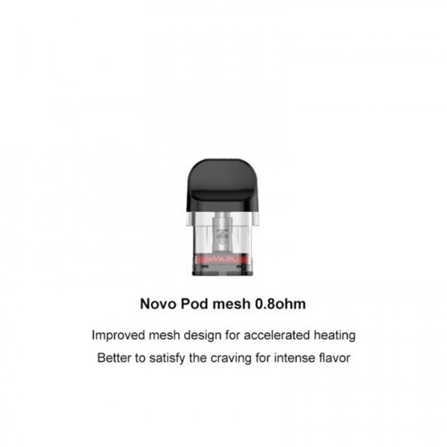 SMOK Novo Pod Cartridge New Version 2ml 3ml Mesh Replacement Pods 3PCS SMOK Novo Pod Cartridge New Version 2ml 3ml Mesh Replacement Pods 3PCS