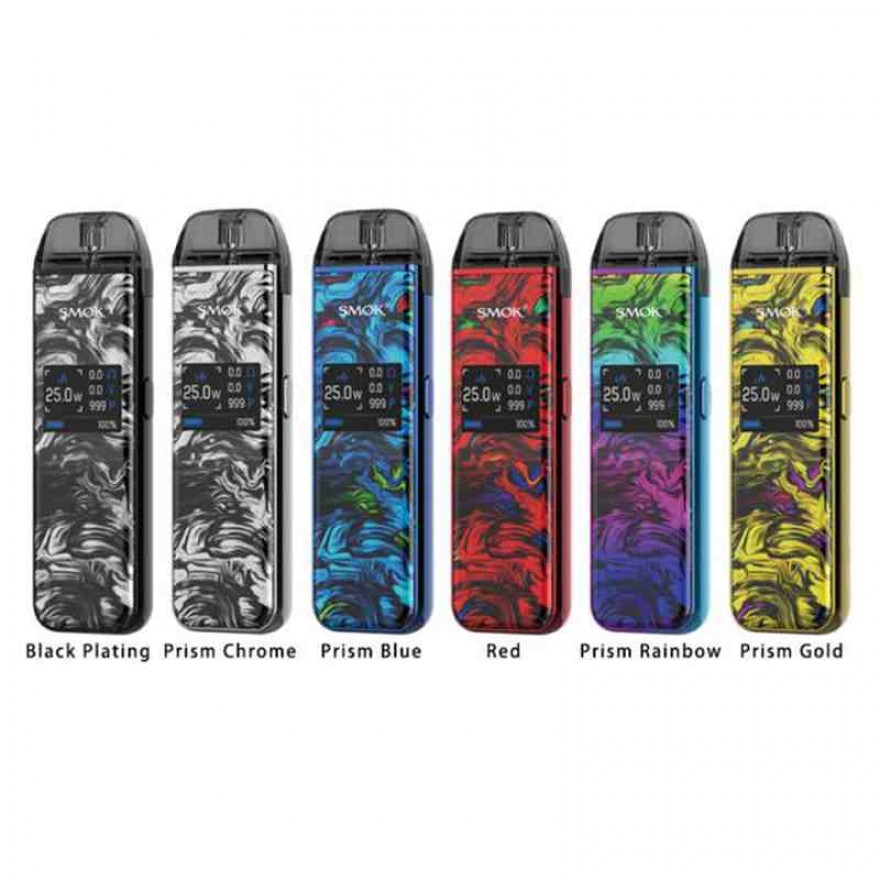 SMOK Pozz Pod System Kit 25W 630mAh with 2.6ml Meshed Pod SMOK Pozz Pod System Kit 25W 630mAh with 2.6ml Meshed Pod