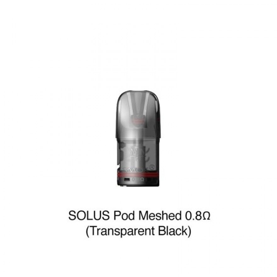 SMOK Solus GT Meshed Pod Cartridge 2ml Replacement Pods 3PCS Pack SMOK Solus GT Meshed Pod Cartridge 2ml Replacement Pods 3PCS Pack