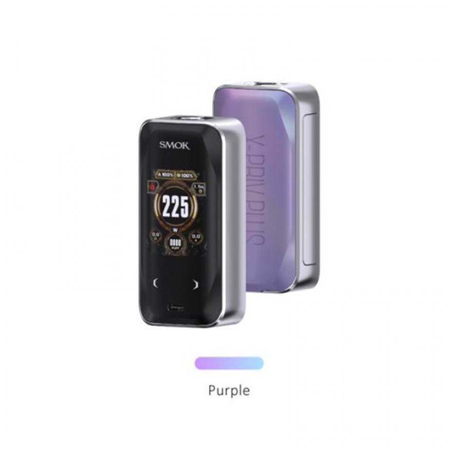 SMOK X-Priv Plus 225W Box Mod with Dual 18650 Batteries Support SMOK X-Priv Plus 225W Box Mod with Dual 18650 Batteries Support
