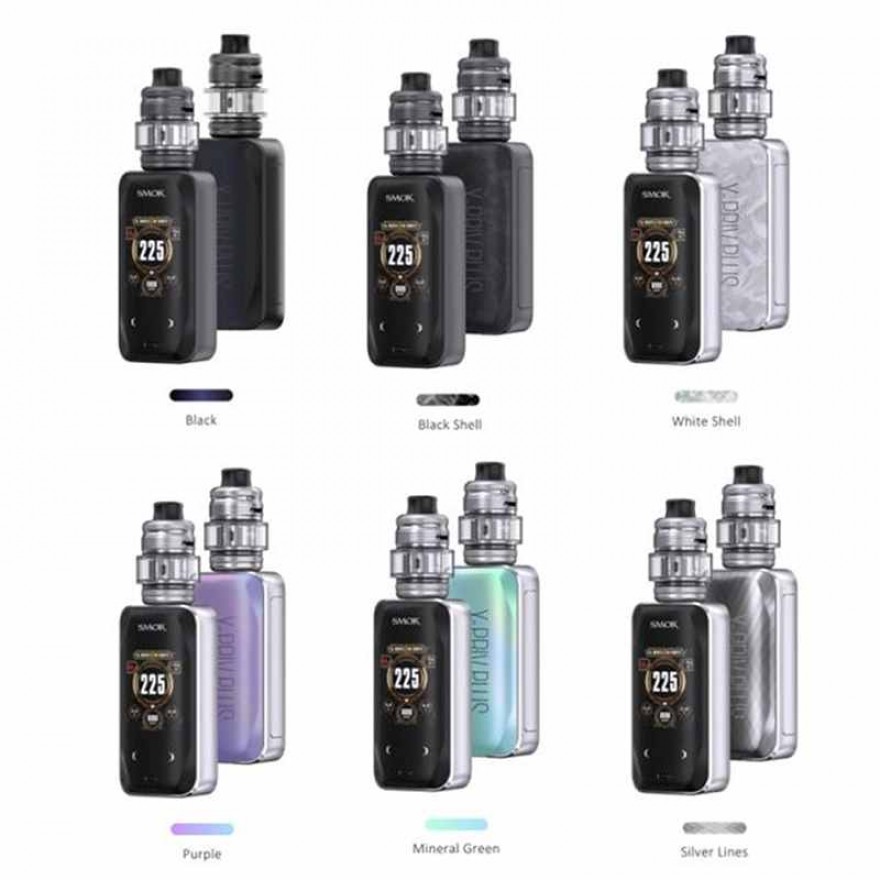 SMOK X-Priv Plus 225W Kit with TF-D Subtank Dual 18650 Vape Kit SMOK X-Priv Plus 225W Kit with TF-D Subtank Dual 18650 Vape Kit