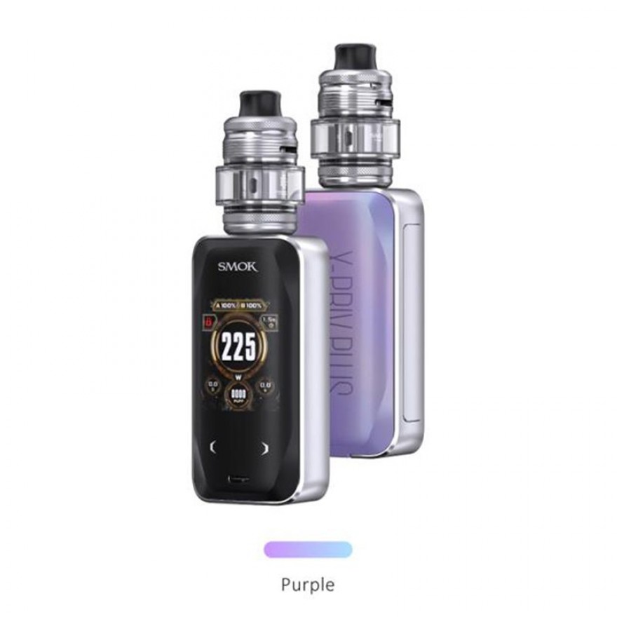 SMOK X-Priv Plus 225W Kit with TF-D Subtank Dual 18650 Vape Kit SMOK X-Priv Plus 225W Kit with TF-D Subtank Dual 18650 Vape Kit